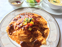 宮っ子玉子のオムライス